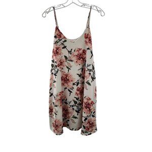 Twenty Second Womens Floral Shift Dress Sleeveless Size Small Above Knee